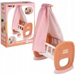 SMOBY 24015 Baby Nurse kolébka s baldachýnem pro 52 cm panenku – Zboží Dáma