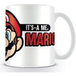 CurePink Bílý keramický hrnek Nintendo Super Mario It's a me Mario 315 ml – Zbozi.Blesk.cz
