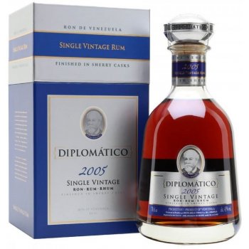 Diplomatico Single Vintage 2005 12y 43% 0,7 l (karton)