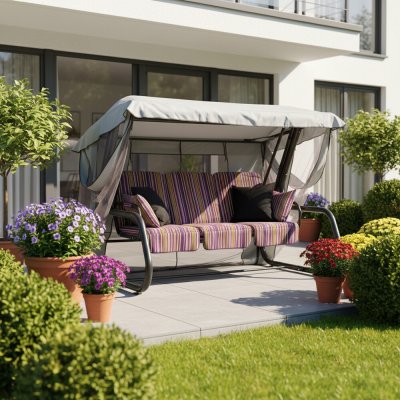 Patio Venezia s moskytiérou a polštářky C013-04BB 461800 – Hledejceny.cz