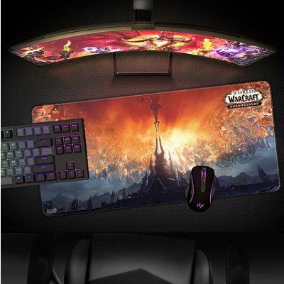 Blizzard - World of Warcraft Shadowlands - Shattered Sky podložka pod myš - velikost XL, FBLMPWOWSHADO21XL – Zbozi.Blesk.cz