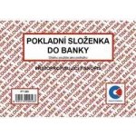 Baloušek Tisk PT080 Pokladní složenka do banky, A6, samopropisovací – Hledejceny.cz