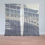 Záclony Eiffel Tower: 2 ks - 150x250 cm - Sablio – Hledejceny.cz
