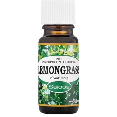 Saloos Lemongrass esenciální olej 10 ml – Sleviste.cz