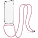 AlzaGuard Luxe Lanyard Case pro iPhone 7/8/SE 2020/SE 2022 růžový AGD-PCL015P – Zboží Živě