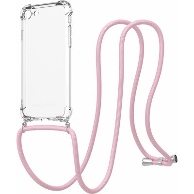 AlzaGuard Luxe Lanyard Case pro iPhone 7/8/SE 2020/SE 2022 růžový AGD-PCL015P – Zboží Živě
