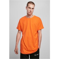 Long Shaped Turnup Tee mandarin