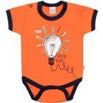 NEW BABY Kojenecké bavlněné body s krátkým rukávem New Baby skvělý nápad – Zboží Dáma NEW BABY Kojenecké bavlněné body s krátkým rukávem New Baby skvělý nápad – Zboží Dáma