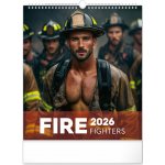 nástěnný Dreamy Firefighters 30 x 34 cm 2026 – Zboží Dáma