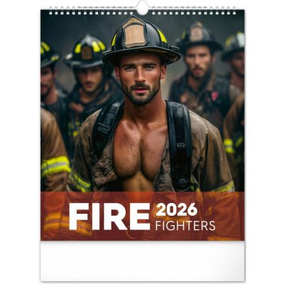 nástěnný Dreamy Firefighters 30 x 34 cm 2026 – Zboží Dáma