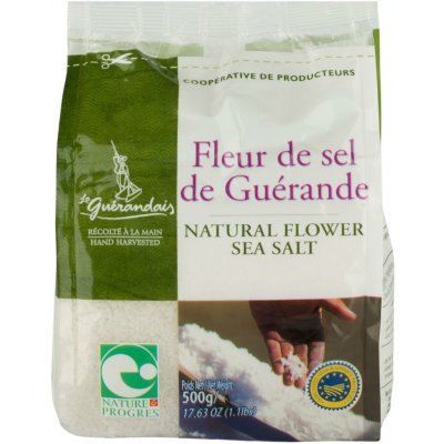 Le Guérandais Solný květ BIO 0,5 kg mořská sůl - Fleur de Sel de Guerande – Sleviste.cz