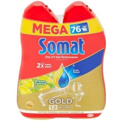 Somat Power gel do myčky Lime 2 x 720 ml 40 PD – Zboží Mobilmania