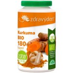 ZdravýDen BIO Kurkuma 180 kapslí – Hledejceny.cz
