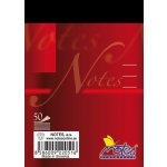 NOTES Bohemia Blok šitý A7, linka 50 listů – Zboží Dáma
