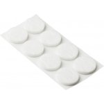 Walteco Filcové podložky, průměr 30mm, samolepicí, bílé, 8 ks , 84654 – Hledejceny.cz