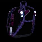 Topgal batoh CODA 25009 fialová černá – Zboží Dáma