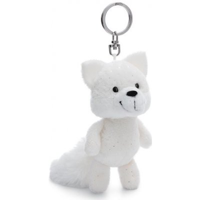 Přívěsek na klíče NICI Liška polární Vanja 10cm, GREEN – Zboží Dáma