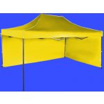 Expodum Nůžkový stan 3x4,5m ocelový Žlutá 2 boční plachty – Zboží Dáma