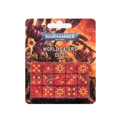 GW Warhammer 40k Dice Set: World Eaters EN/NM – Zbozi.Blesk.cz