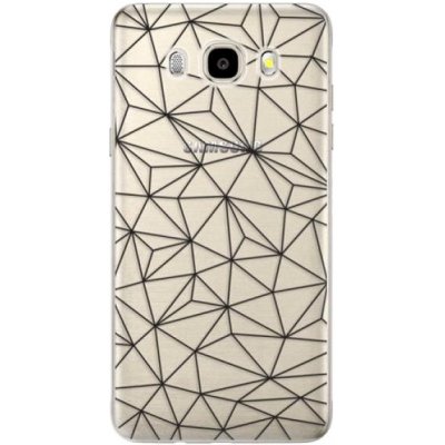 iSaprio Abstract Triangles 03 - black Samsung Galaxy J5 2016 – Hledejceny.cz