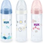 NUK First Choice láhev plastová silikonová savička New classic bílá 250ml – Hledejceny.cz