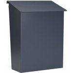 HABO Poštovní schránka 9442B, 303 × 395 × 200 mm, hliník, modrá 30406 – Hledejceny.cz