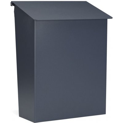 HABO Poštovní schránka 9442B, 303 × 395 × 200 mm, hliník, modrá 30406 – Hledejceny.cz