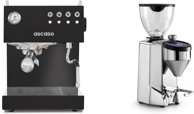 Set Ascaso Steel UNO + Rocket Espresso FAUSTO