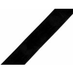 Pružná sametka šíře 30 mm Varianta: černá, Balení: 1 m – Zboží Dáma