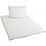 Textilomanie Set Celoroční přikrývka prošívaná 140x200 s polštářem STELLA ALOE VERA bílá 140 x 200 70 x 90 – Zboží Dáma