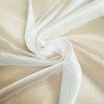 Luxusní záclona GERSTER 11746/20 smetanová 295 cm – Zboží Mobilmania