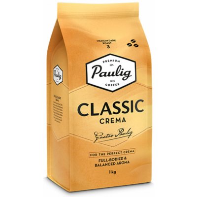 Paulig Classic Crema zrnková 1 kg – Hledejceny.cz