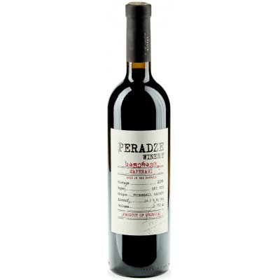 Peradze Winery Saperavi gruzínské suché červené 2019 14,5% 0,75 l (holá láhev) – Hledejceny.cz