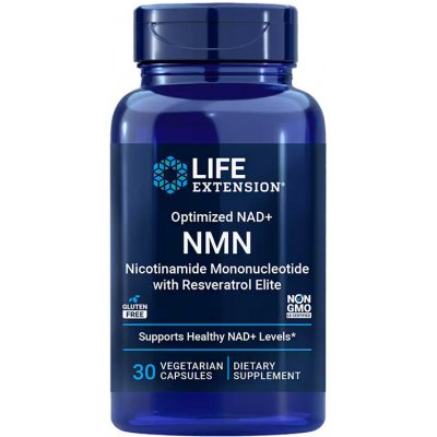 Life Extension NMN Nicotinamide Mononucleotide with Resveratrol Elite 30 Kapslí – Hledejceny.cz