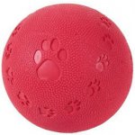 Trixie pískací guma míč s tlapkami 7 cm – Zbozi.Blesk.cz