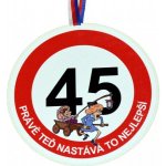 Jirka Medaile k 45. narozeninám originální dárek k jubileu – Zboží Mobilmania