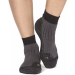 Bambusové ponožky XTR Nadkotníkový Střih Turistické Teplé Tmavě Šedé – Zboží Dáma