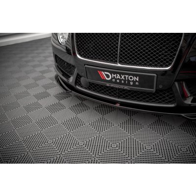 Maxton Design spoiler pod přední nárazník ver.2 pro Bentley Continental GT Mk2, černý lesklý plast ABS, V8 S, r.v. 2014-2016 – Sleviste.cz