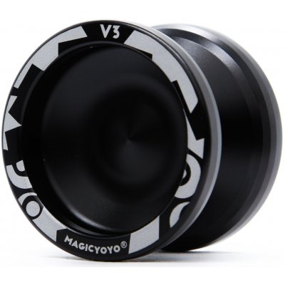V3 MagicYoyo kovové yoyo s příslušenstvím Černá – Sleviste.cz