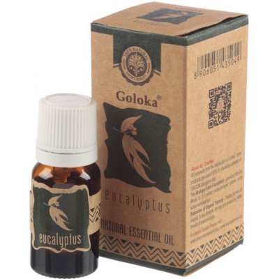 Goloka Natural Essential Oil Eucalyptus 10 ml – Hledejceny.cz
