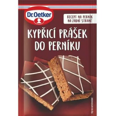 Dr. Oetker Prášek do perníku 25 x 20 g – Zboží Mobilmania