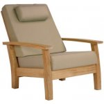 Barlow Tyrie Teakové nízké polohovací křeslo Haven, 85x97x101 cm, teakový rám, 100% Sunbrella waterproof – Hledejceny.cz