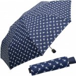 Doppler Mini Fiber Kitty Cat dámský skládací deštník modrý – Zboží Mobilmania