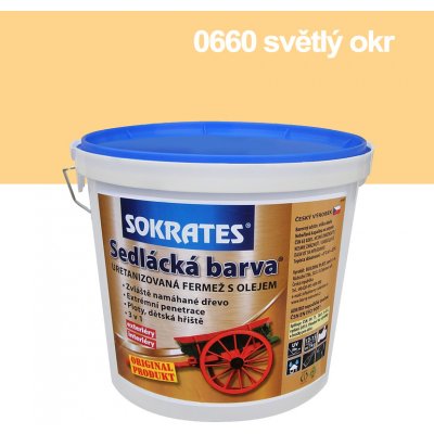 Sokrates Sedlácká barva 2 l světlý okr – Sleviste.cz