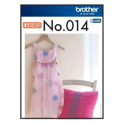 Příslušenství Brother vyšívací vzory č.14 křížkové výšivky – Zboží Dáma