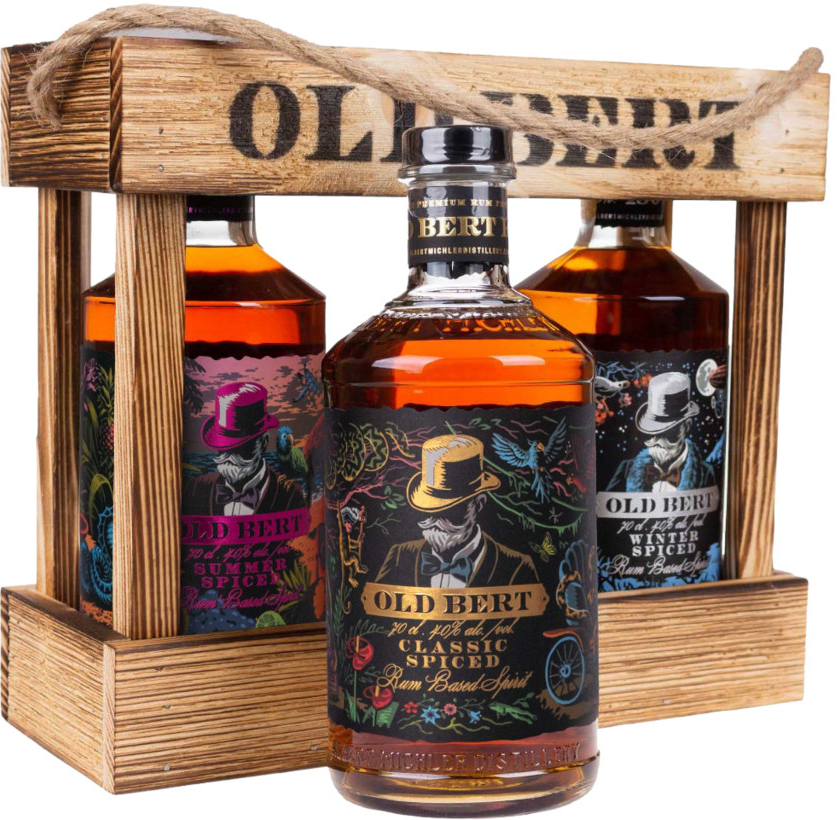 Old Bert 40% 3 x O,7 l (set)