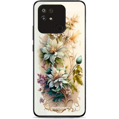 Mobiwear Glossy - Xiaomi Redmi 10C - G014G Krémové květy – Zboží Živě