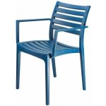 Mega Plast, MP1548 Židle CAPRI 83 x 58 x 57 cm, DARK GREY – Hledejceny.cz