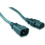 Kabel C-TECH síťový, prodlužovací, 1,8m VDE 220/230V napájecí CB-PWRC14-18 – Zboží Živě