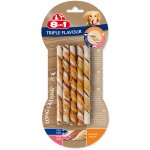 8in1 Triple Flavour snacky Twisted žvýkací tyčinky 10 kusů 70 g – Hledejceny.cz